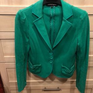 NANETTE LAPORE GREEN BLAZER SIZE M